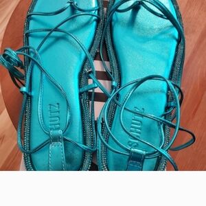SCHUTZ Teal Women's Sandals
